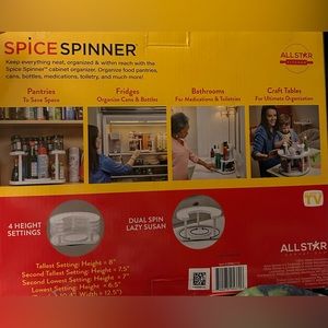 Allstar Kitchen New in the box Spice Spinner